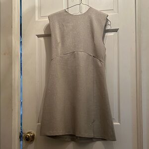 Zara Sparkling Cream Midi Dress